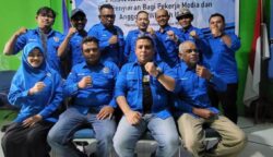Pelatihan dan sosialisasi RUU Penyiaran bagi para pekerja media dan anggota PWI Aceh Utara, Sabtu, 10 Mei 2025. (Dok. PWI Aceh Utara)