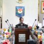 Mendagri Tito Karnavian saat pemaparan pada Rapat Koordinasi Percepatan Realisasi APBD Tahun 2025. (Foto: Dok. Puspen Kemendagri)