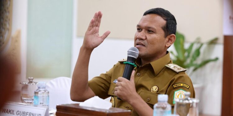 Wakil Gubernur Aceh Fadhlullah menjalankan pemerintahan sementara di Aceh, selama Mualem dirawat di Singapura