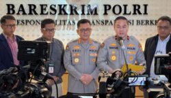 Kepala Biro Penerangan Masyarakat (Karopenmas) Divisi Humas Polri, Brigjen Pol Trunoyudo Wisnu Andiko, dalam keterangan pers kepada awak media pada Minggu malam, 11 Mei 2025.