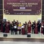 Balai Bahasa Provinsi Aceh menggelar penobatan Duta Bahasa Provinsi Aceh Tahun 2025