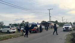 Satgas Operasi Premanisme Polda Aceh berpatroli ke sejumlah lokasi wisata guna mencegah aksi premanisme