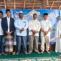Ikatan Masyarakat Kabupaten Bireuen (IMKB) Banda Aceh kembali menggelar peusijuk atau tepung tawar bagi jamaah calon haji (JCH) asal Bireuen yang akan menunaikan ibadah haji tahun 2025 M/1446 H, Minggu (12/5/2025). Foto: Fauzan, Infoaceh.net.
