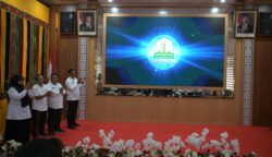 Asisten III Sekda Aceh Muhammad Diwarsyah meluncurkan aplikasi Tugas Belajar SIKULA (Sistem Informasi Tugas Belajar) di Kantor BPSDM Aceh, Rabu (14/5)