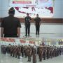 Kajati Aceh Yudi Triadi SH MH memimpin upacara HUT ke-74 Persatuan Jaksa Indonesia (Persaja), Rabu, 14 Mei 2025.