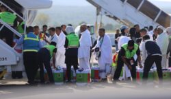 Jamaah haji Aceh kloter 02 sudah diberangkatkan ke Tanah Suci, Arab Saudi Senin (19/5).
