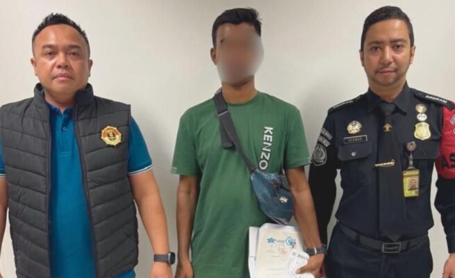 Seorang WN Bangladesh, Parvez dideportasi oleh Kantor Imigrasi Kelas I TPI Banda Aceh pada Senin, 19 Mei 2025, melalui Bandara Internasional Soekarno-Hatta, Jakarta. (Foto: Dok. Imigrasi Banda Aceh)