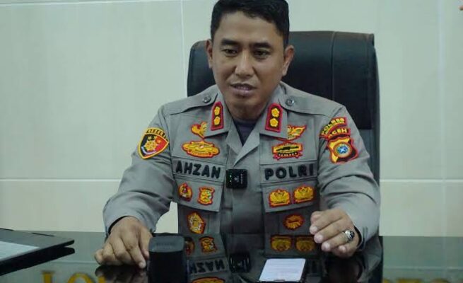 Kapolres Lhokseumawe AKBP Ahzan mengimbau masyarakat waspada terhadap modus penipuan yang catut dirinya