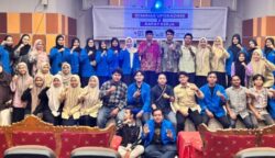 HMP SKI UIN Ar-Raniry menggelar Seminar Upgrading dan Raker 2025, Sabtu, di aula Fakultas Adab dan Humaniora
