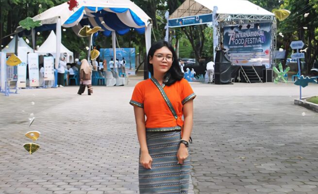 Htet Eaint Khine, mahasiswa USK Banda Aceh asal Myanmar
