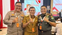 Wagub Fadhlullah, bersama Pangdam IM Mayjen TNI Niko Fahrizal dan Kapolda Aceh Irjen Achmad Kartiko, menghadiri Sarasehan Kebangsaan di Gedung Nusantara IV MPR RI, Jakarta, Selasa (20/5)