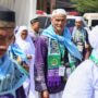 Sebanyak 1.571 jamaah haji Aceh yang tergabung dalam empat kloter telah tiba di Tanah Suci Arab Saudi, Rabu (21/5). (Foto: For Infoaceh.net)