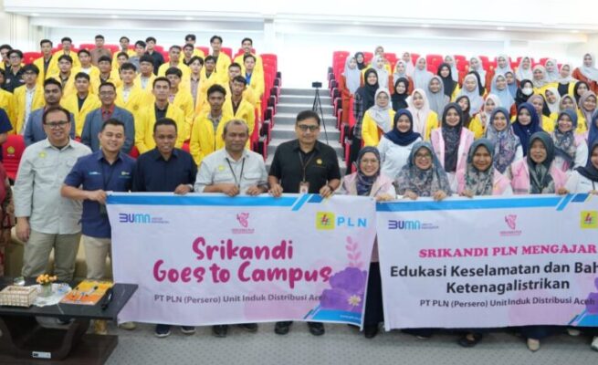 PLN UID Aceh melalui komunitas perempuannya, Srikandi PLN, menggelar program "Srikandi Goes to Campus" pada 21–22 Mei 2025.