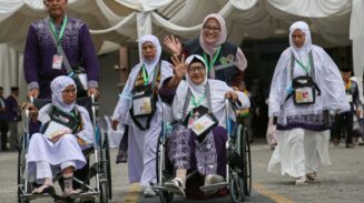 Enam kloter jamaah haji Aceh sudah berangkat ke Tanah Suci dan kloter ke-7 mulai masuk asrama haji, Jum'at, 23 Mei 202