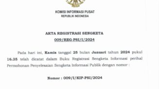 Komisi Informasi Pusat (KIP), akan menyidangkan sengketa Informasi yang diajukan oleh YARA terhadap Kemendagri