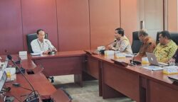 Manajemen BPKS Sabang dipimpin Kepala BPKS Iskandar Zulkarnaen, berdiskusi strategis bersama Bappenas di Menara Bappenas, Jakarta Selatan, pada Jum'at (23/5).