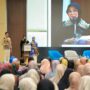 Wali Kota Banda Aceh Illiza Sa’aduddin Djamal pada Seminar dan Lokakarya “Road to Launching Banda Aceh Kota Parfum” yang digelar di Gedung Landmark BSI Aceh, Jum'at (23/5)