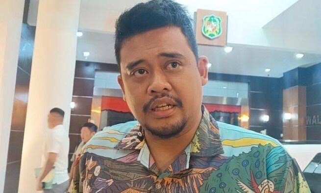 Gubernur Sumatera Utara (Gubsu) Bobby Nasution