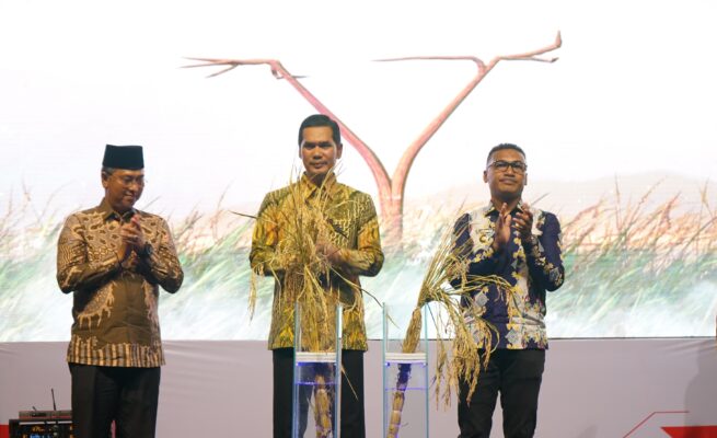 Plt. Sekda Aceh M Nasir Syamaun didampingi Bupati Abdya Safaruddin membuka Gelar TTG XXVI Provinsi Aceh di Lapangan Pulau Kayu, Susoh, Aceh Barat Daya, Rabu malam, 28 Mei 2025