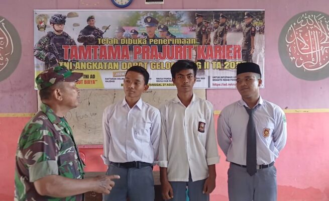 Kodam Iskandar Muda melaksanakan kampanye kreatif penerimaan Calon Bintara (Caba) dan Calon Tamtama (Cata) Prajurit Karier (PK) TNI AD Tahun 2025