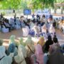 Ratusan warga kota ngobrol bareng Wali Kota Banda Aceh Illiza Sa'aduddin Djamal, Wakil Wali Kota Afdhal Khalilullah di "Forum Suara Warga", Jum'at sore, 30 Mei 2025, di Taman Putroe Phang. (Foto: For Infoaceh.net)
