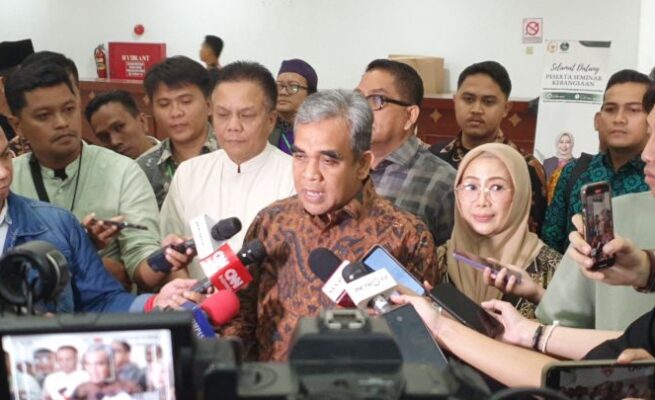 Sekjen Partai Gerindra Ahmad Muzani/Metro TV/