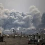 Asap meningkat setelah serangan Israel di Tel al Zaatar, Kota Gaza/ Anadolu.
