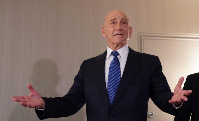Mantan PM Israel Ehud Olmert Kecam Agresi Brutal Netanyahu di Gaza: "Ini Kejahatan Perang"