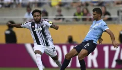 Kekalahan memalukan harus ditelan Juventus usai dihajar Manchester City dengan skor telak 2-5 di babak penyisihan Piala Dunia Antarklub 2025, Jumat (27/6/2025).