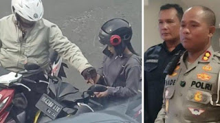 Minta Maaf karena Palak Pemotor Wanita Rp 100.000, Aiptu Rudi: Untuk Beli Minum