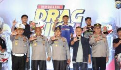 Irjen Herry Heryawan, secara langsung meresmikan ajang Drag Bike 2025