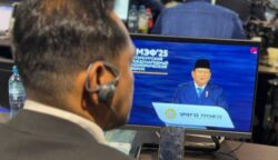 Pidato di Rusia, Prabowo Klaim Pertumbuhan Ekonomi RI Dekati 7%