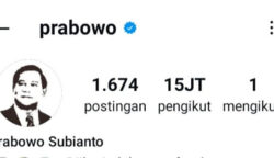 Warganet Brasil Serbu Akun Prabowo Buntut Insiden Pendaki Jatuh di Rinjani