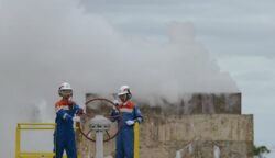 sumur produksi pertamina geothermal area ulubelu