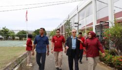 Wali Nanggroe Aceh Malik Mahmud Al Haythar, melakukan kunjungan ke Lapas Perempuan Kelas IIB Sigli, Kamis, 12 Juni 2025. (Foto: For Infoaceh.net)