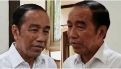 Wajah Jokowi Tampak Aneh, Seperti Idap Penyakit Serius
