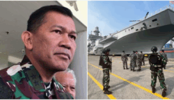 TNI Respons Kapal Induk USS Nimitz Lewat Perairan Aceh Menuju Teluk Persia