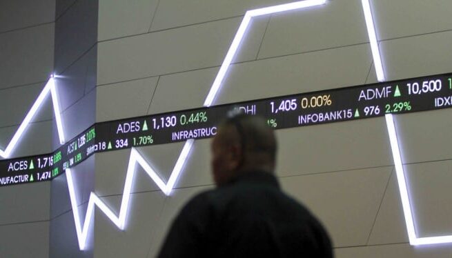 Pergerakan IHSG (Foto ilustrasi)
