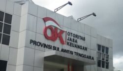 Kantor Otoritas Jasa Keuangan (Foto ilustrasi).