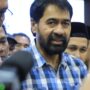 Gubernur Aceh Muzakir Manaf atau Mualem menjawab pertanyaan wartawan di Pendopo Gubernur Aceh, Jum'at malam (13/6)