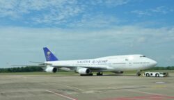 Maskapai Saudia Airlines melayani penerbangan haji 2024
