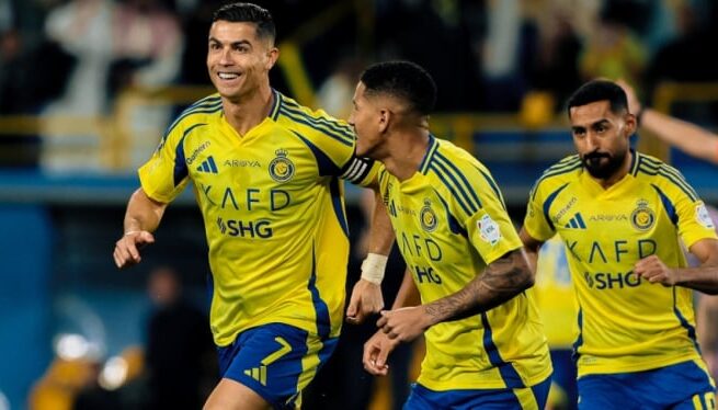 Penyerang Al Nassr, Cristiano Ronaldo