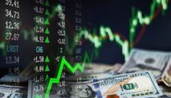 Ilustrasi Indeks Wall Street