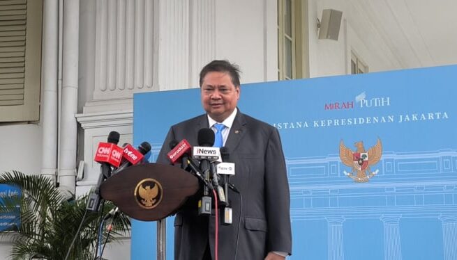 Menteri Koordinator bidang Perekonomian Airlangga Hartarto