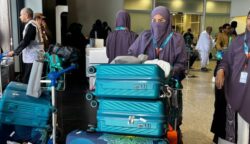 Jemaah haji khusus Indonesia tiba di bandara Internasional Taif