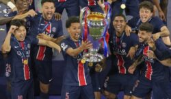 Paris Saint-Germain (PSG) akhirnya mengangkat trofi Liga Champions untuk pertama kalinya usai menghancurkan Inter Milan 5-0 dalam laga final yang digelar di Allianz Arena, Munich, Sabtu malam (31/5/2025) waktu setempat atau Minggu dini hari WIB.