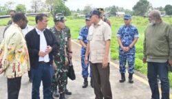 Menteri Pertahanan RI Sjafrie Sjamsoeddin.