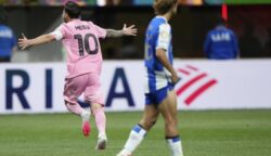 Pemain Inter Miami Lionel Messi