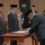 Gubernur Bank Indonesia (BI), Perry Warjiyo resmi melantik dua pemimpin baru satuan kerja (dok: wesite BI)