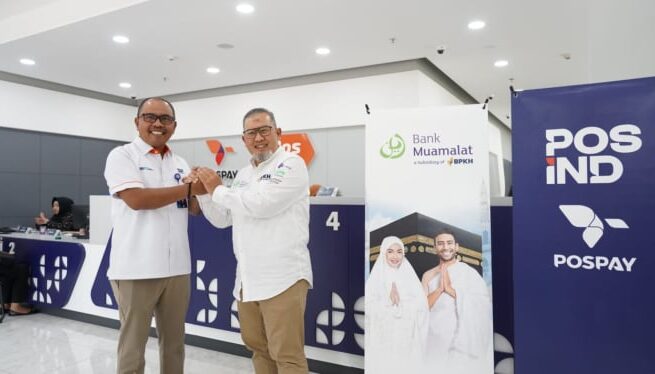 PT Pos Indonesia (Persero) bersama PT Bank Muamalat Indonesia Tbk resmi meluncurkan layanan pembukaan Rekening Tabungan Jemaah Haji (RTJH).